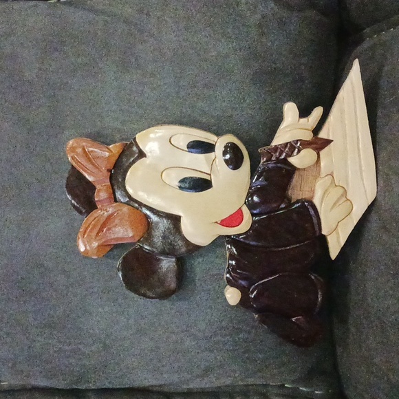 Wooden baby minnie - Picture 4 of 4